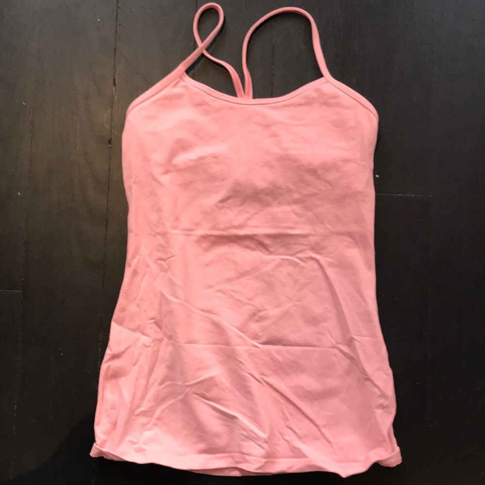 Lululemon Y tank with bra